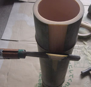 竹花器の作り方